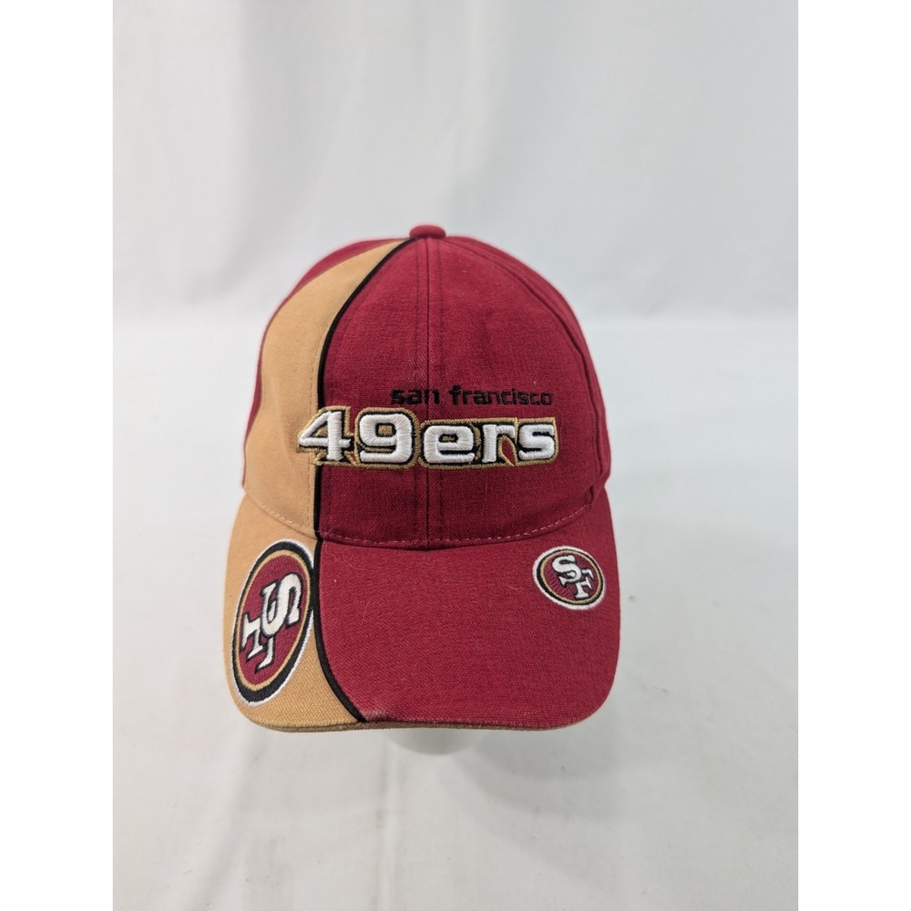San Francisco 49ers NFL Reebok Adjustable‎ Hat Gold/Red (One Size) Proline
